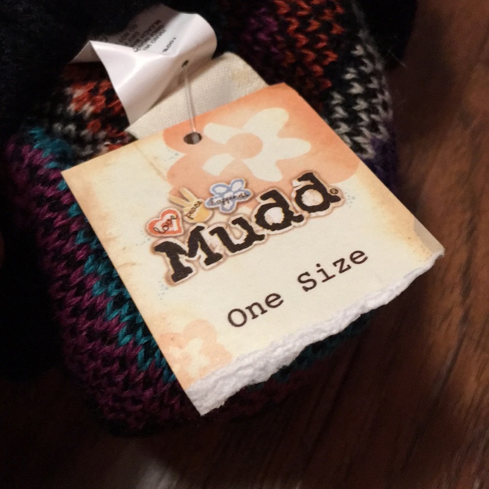 🆕 Mudd Boho Rainbow Beanie - Picture 2 of 2